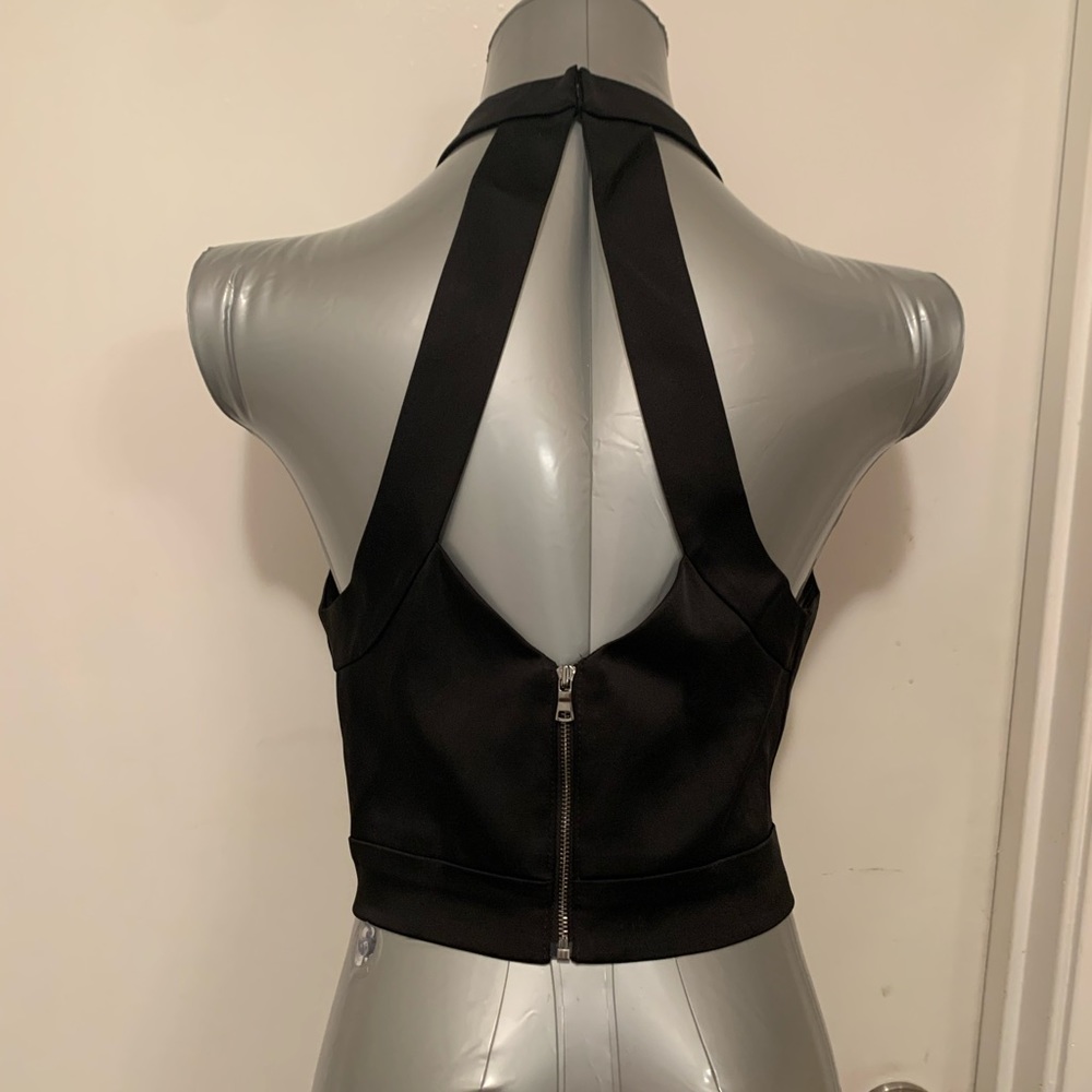 NWT Black ABS by Allen Schwartz top